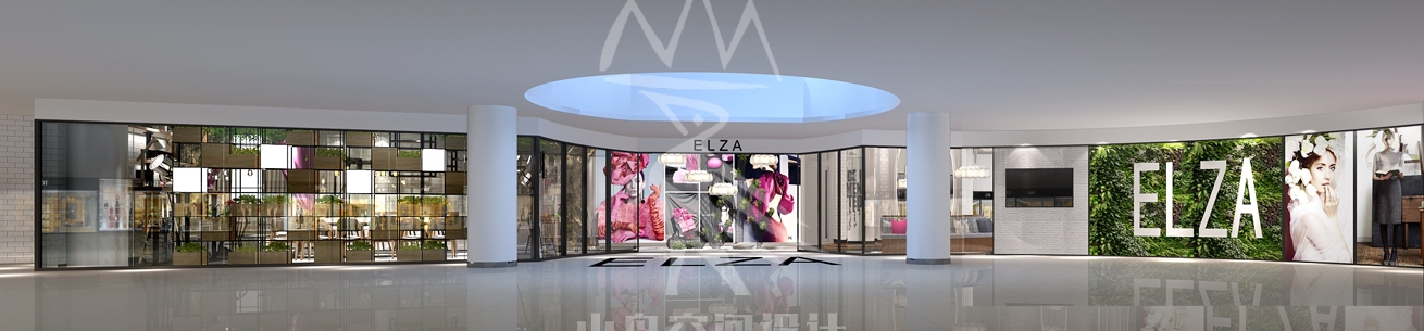 上海ELZA服装店正式签约山鸟空间设计有限公司